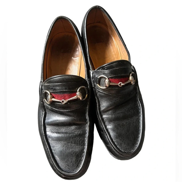 Vintage Gucci Horsebit Loafers, size 42 - Picture 1 of 11